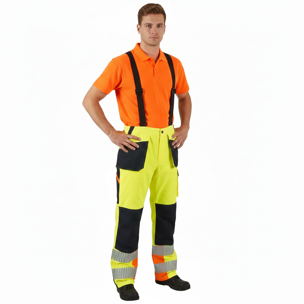 Hi-Vis Brace Trousers